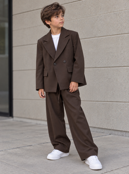 Traje blazer oversize