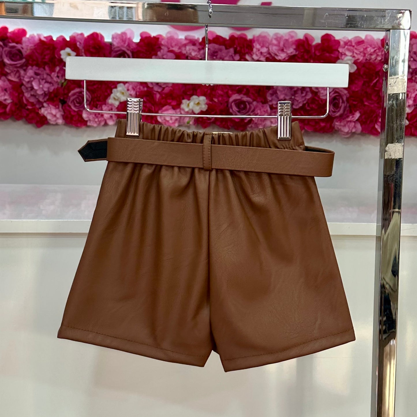 Falda pantalón poli piel