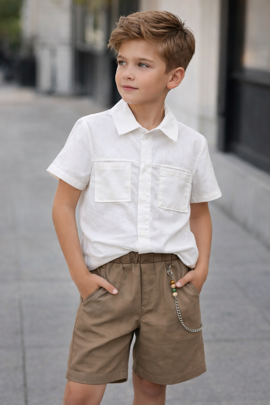 Conjunto camisa y bermuda