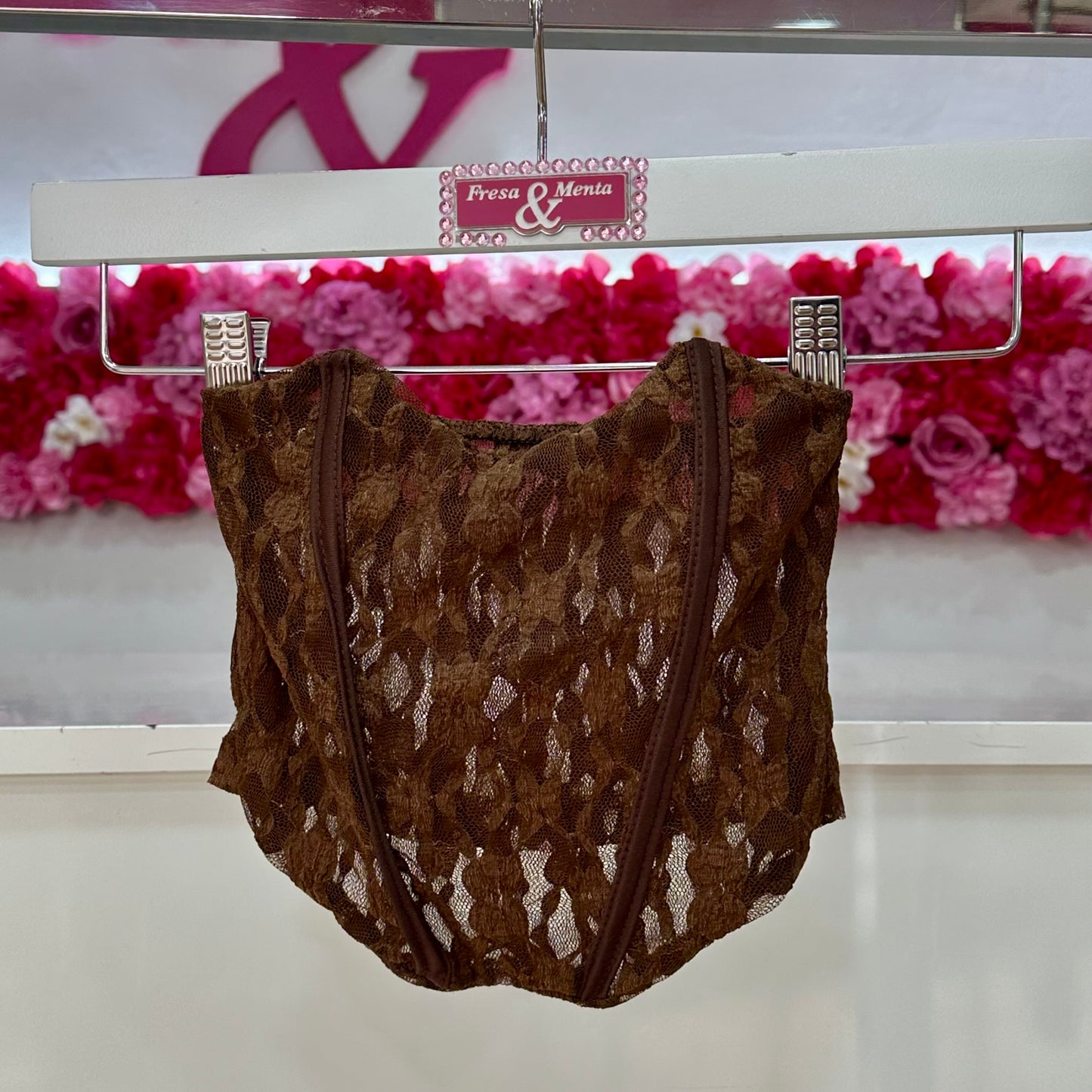 Corset encaje