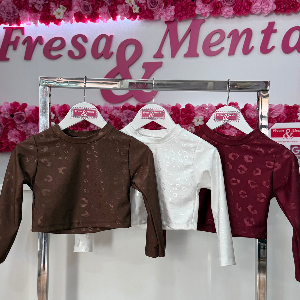 Camiseta reflejo leopardo