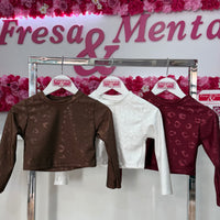 Camiseta reflejo leopardo