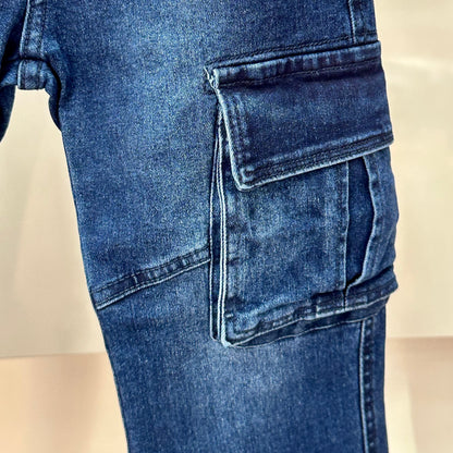 Jeans bolsillo cargo