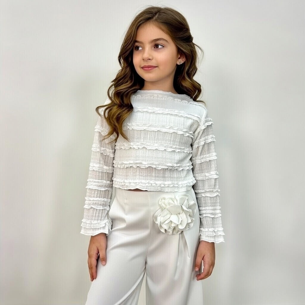 Conjunto vestir encaje