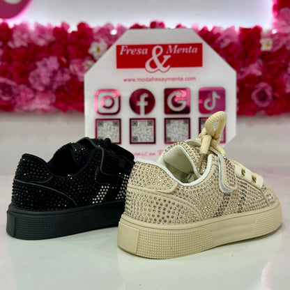 Zapatillas inspiración brillo