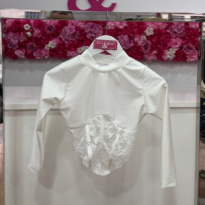 Básica corset encaje