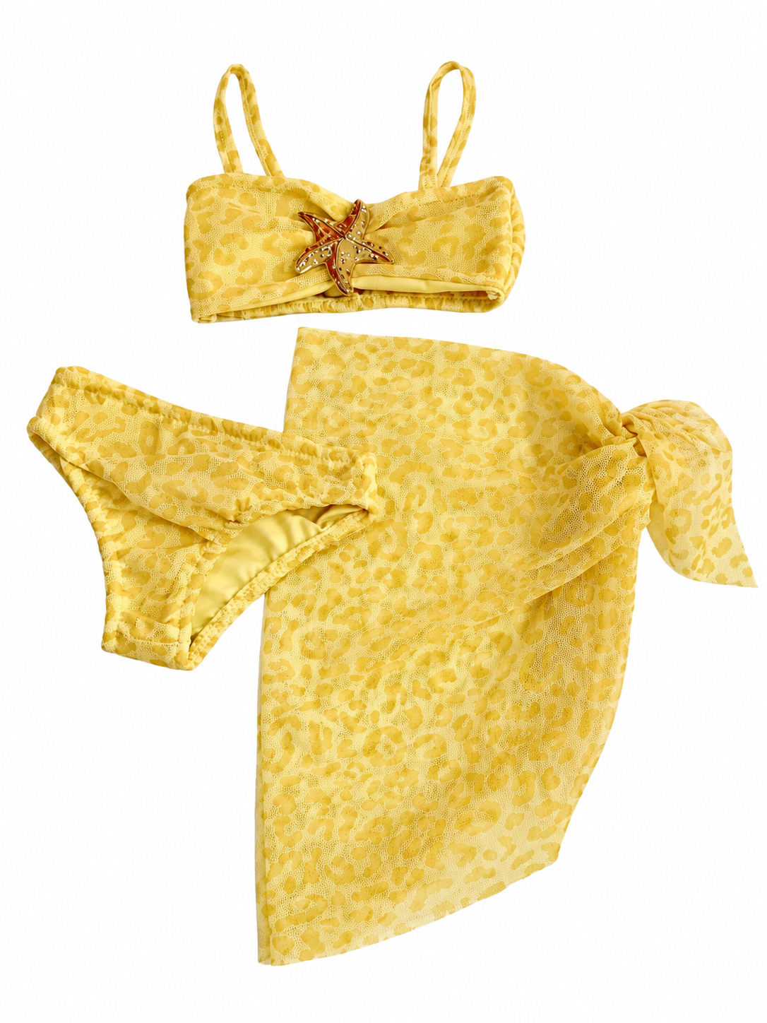 Conjunto de baño baby leopardo