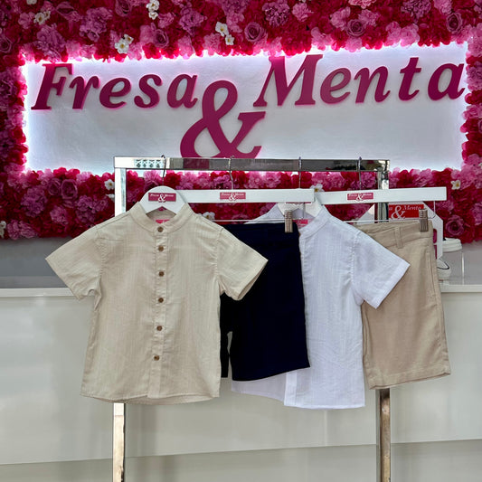 Conjunto camisa baby