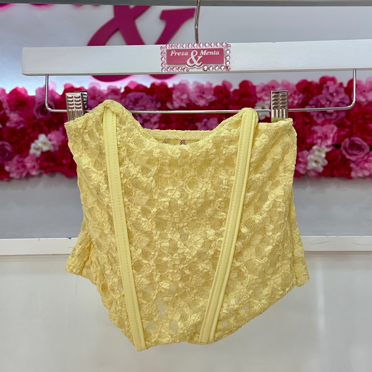 Corset encaje