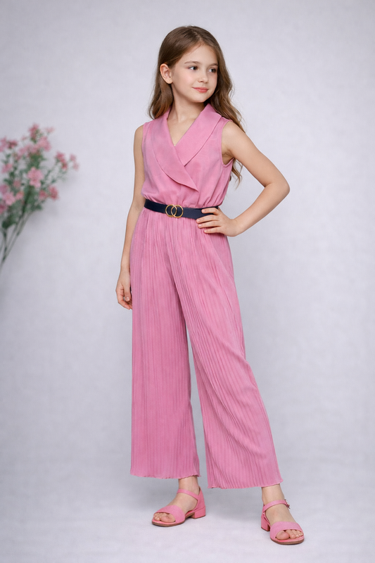 Mono ancho con con cinturón