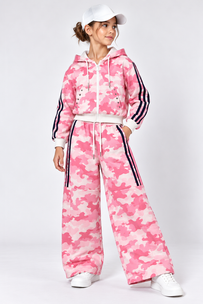 Conjunto oversized camuflaje