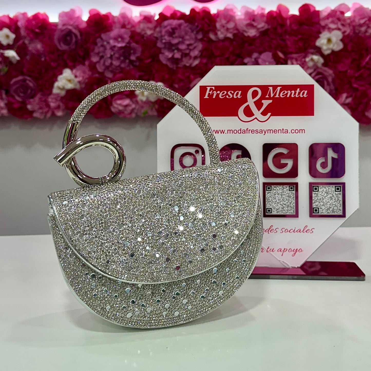 Bolso pedrería