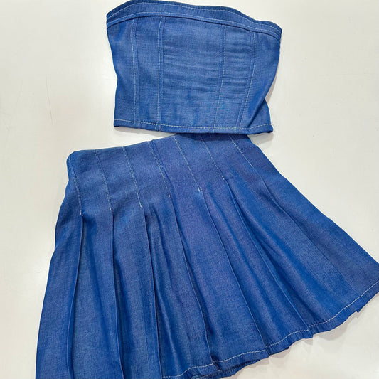 Conjunto top corset