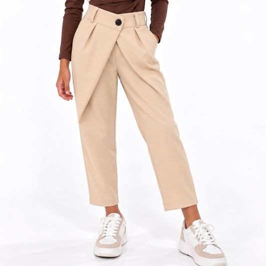 Pantalón cruzado vestir