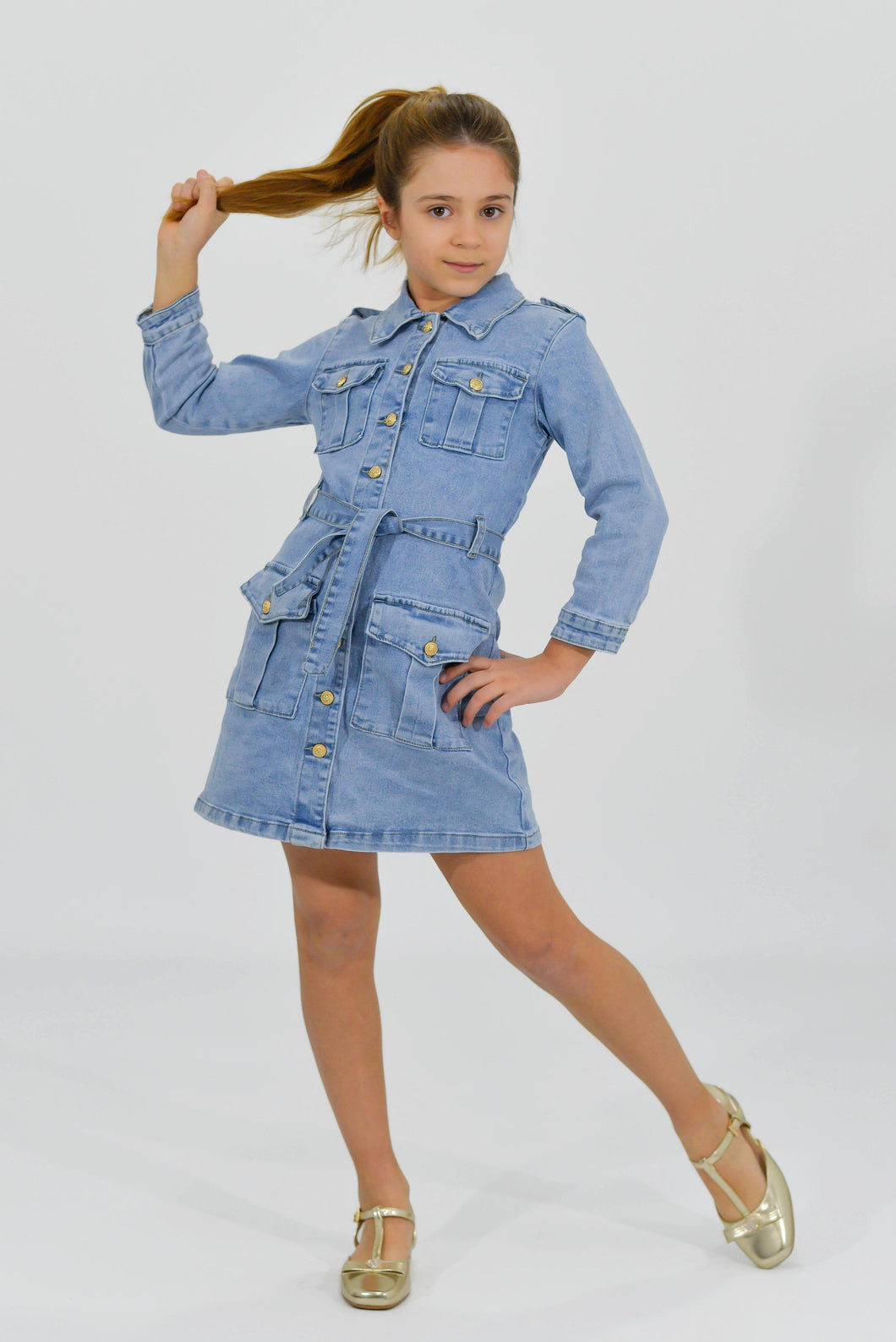 Vestido Jeans Glamour