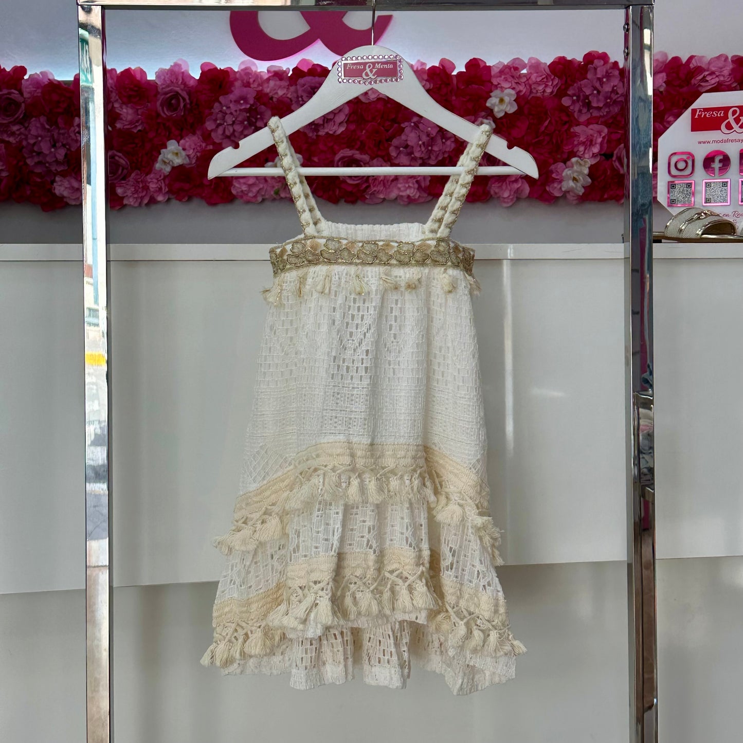 Vestido crochet