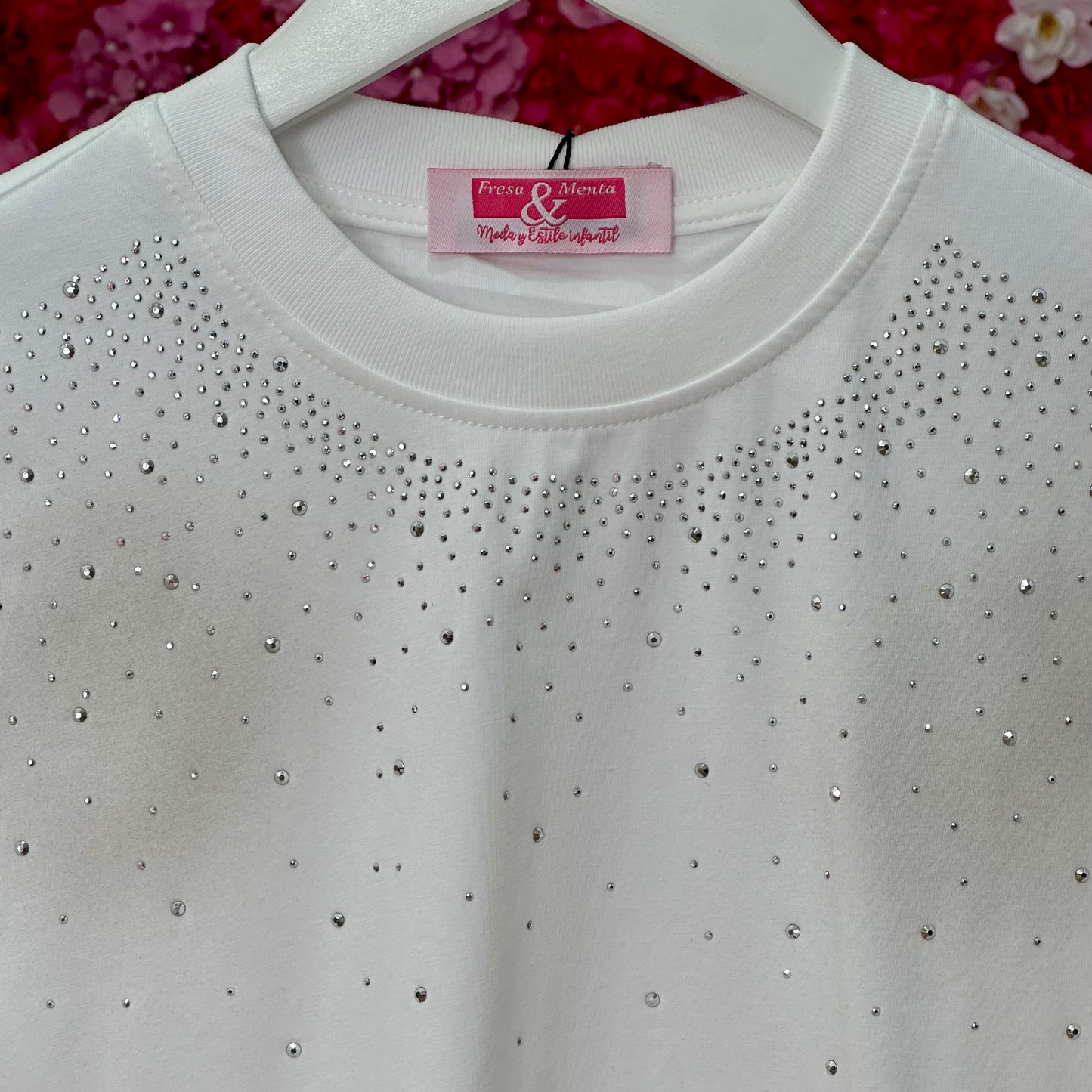 Camiseta brillos