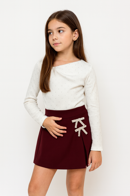 Conjunto falda pantalón