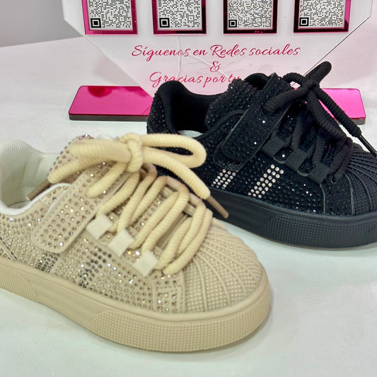 Zapatillas inspiración brillo