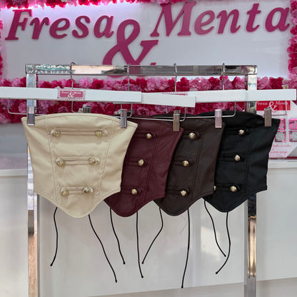 Corset poli piel Napoleón