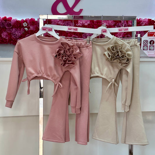 Conjunto flor campana