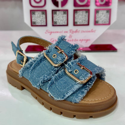 Sandalia jeans