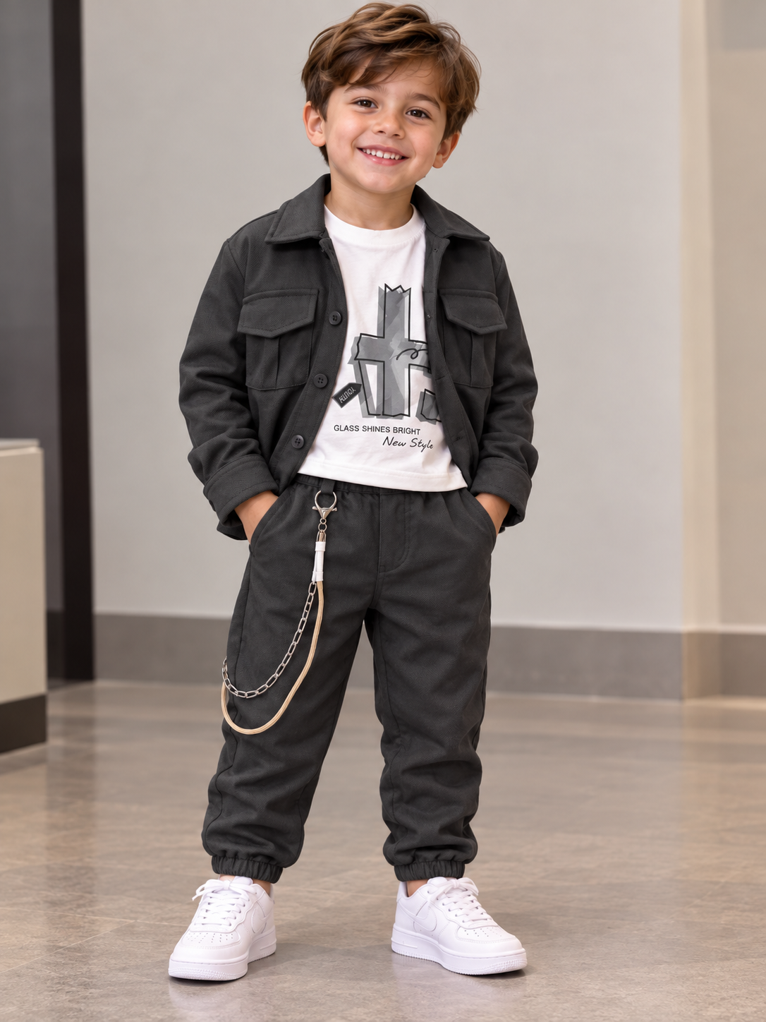Conjunto baby sobre camisa