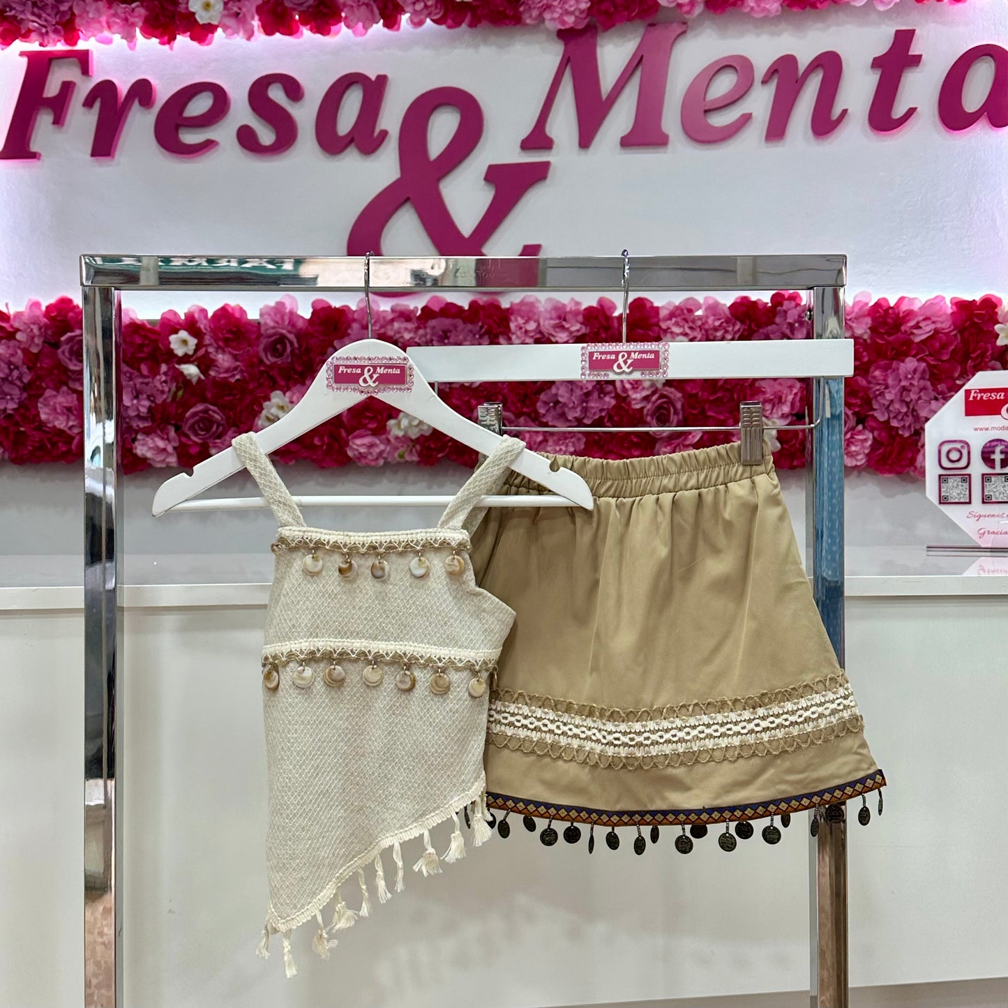 Conjunto falda