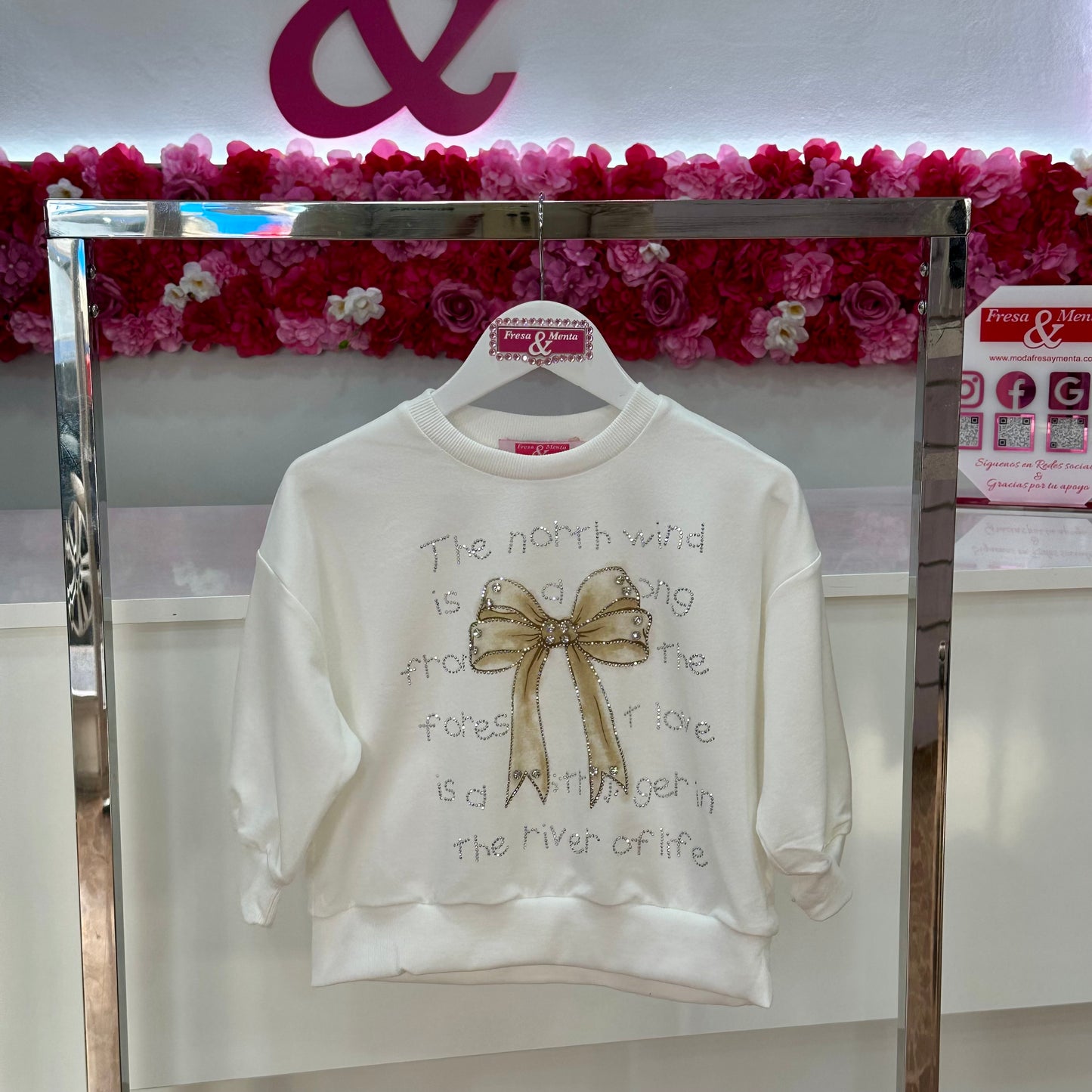 Sudadera lazo