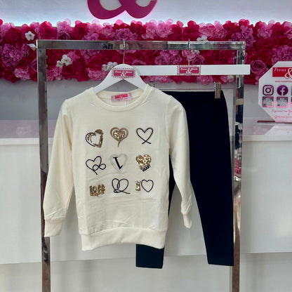 Conjunto maya corazón