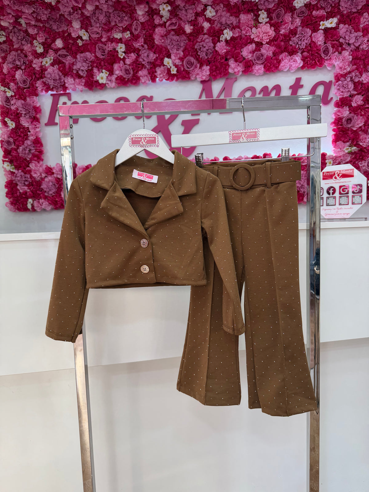 Conjunto Blazer Brillos