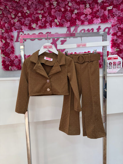 Conjunto Blazer Brillos