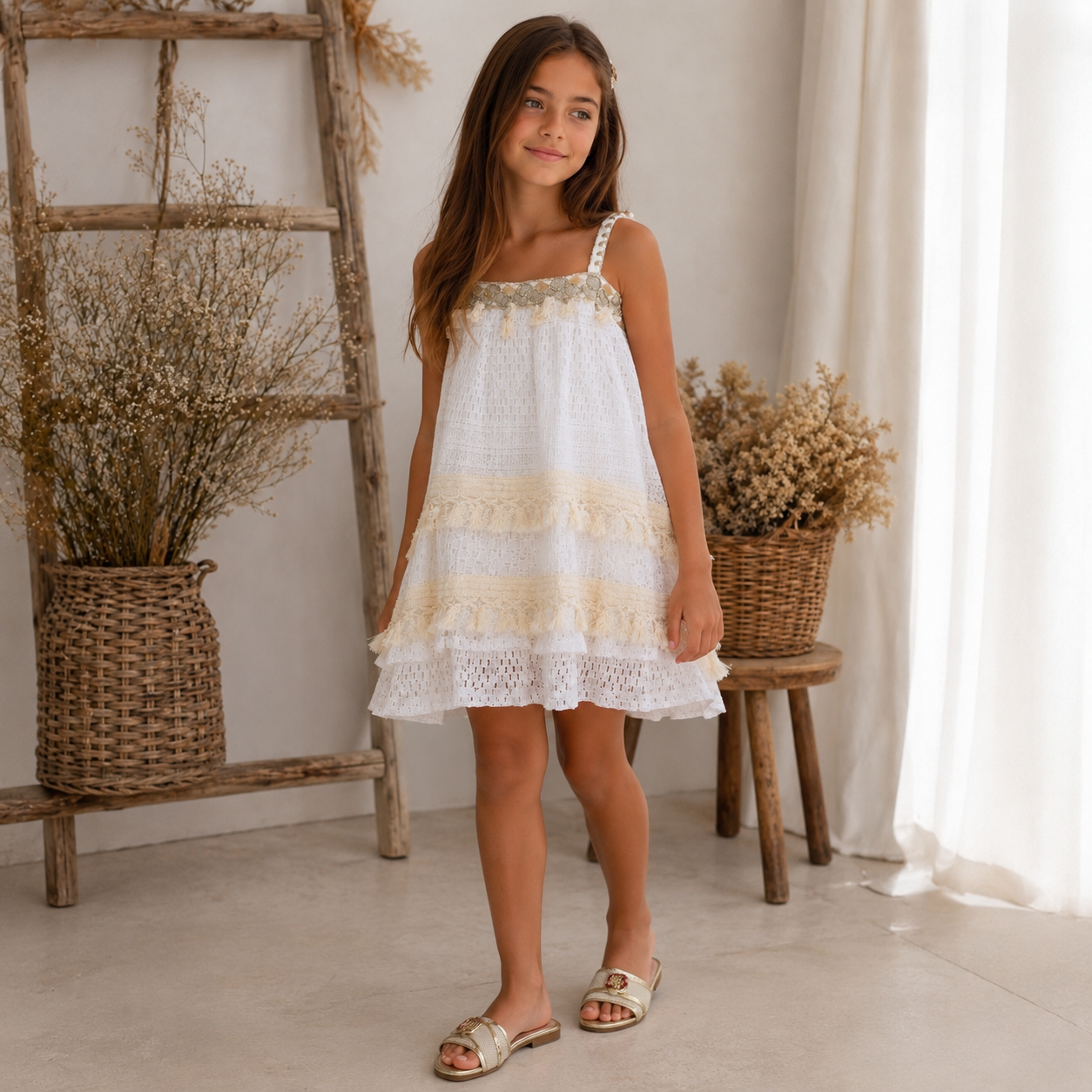 Vestido crochet