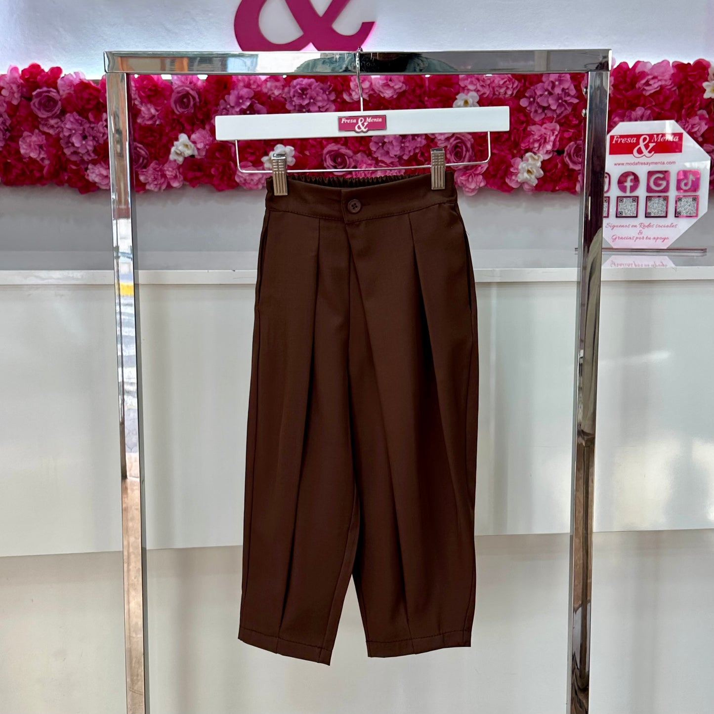 Pantalón vestir cruzado