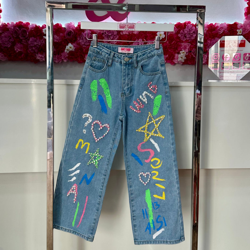 Pantalon Jean Creativo Fantasy