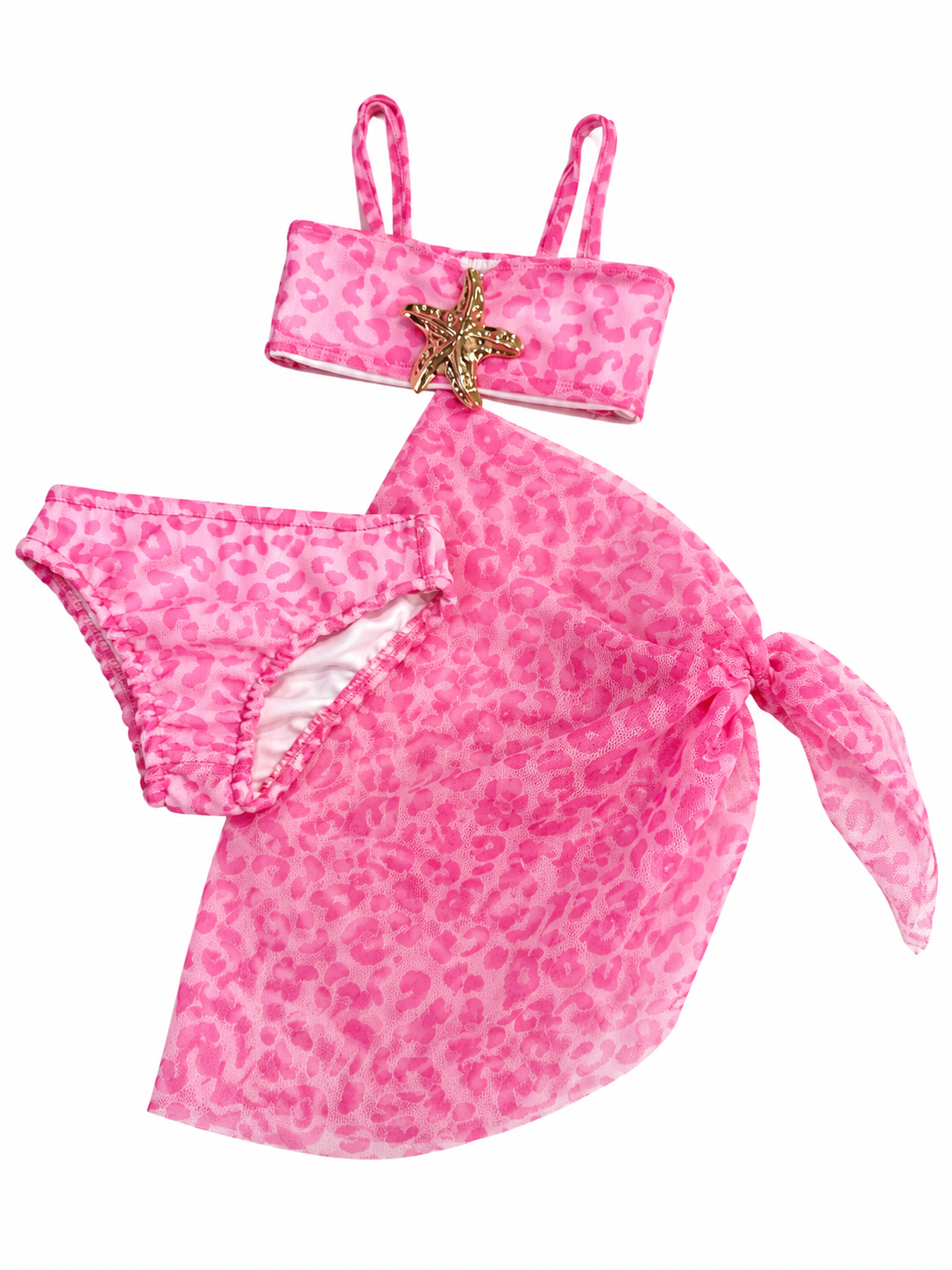 Conjunto de baño baby leopardo