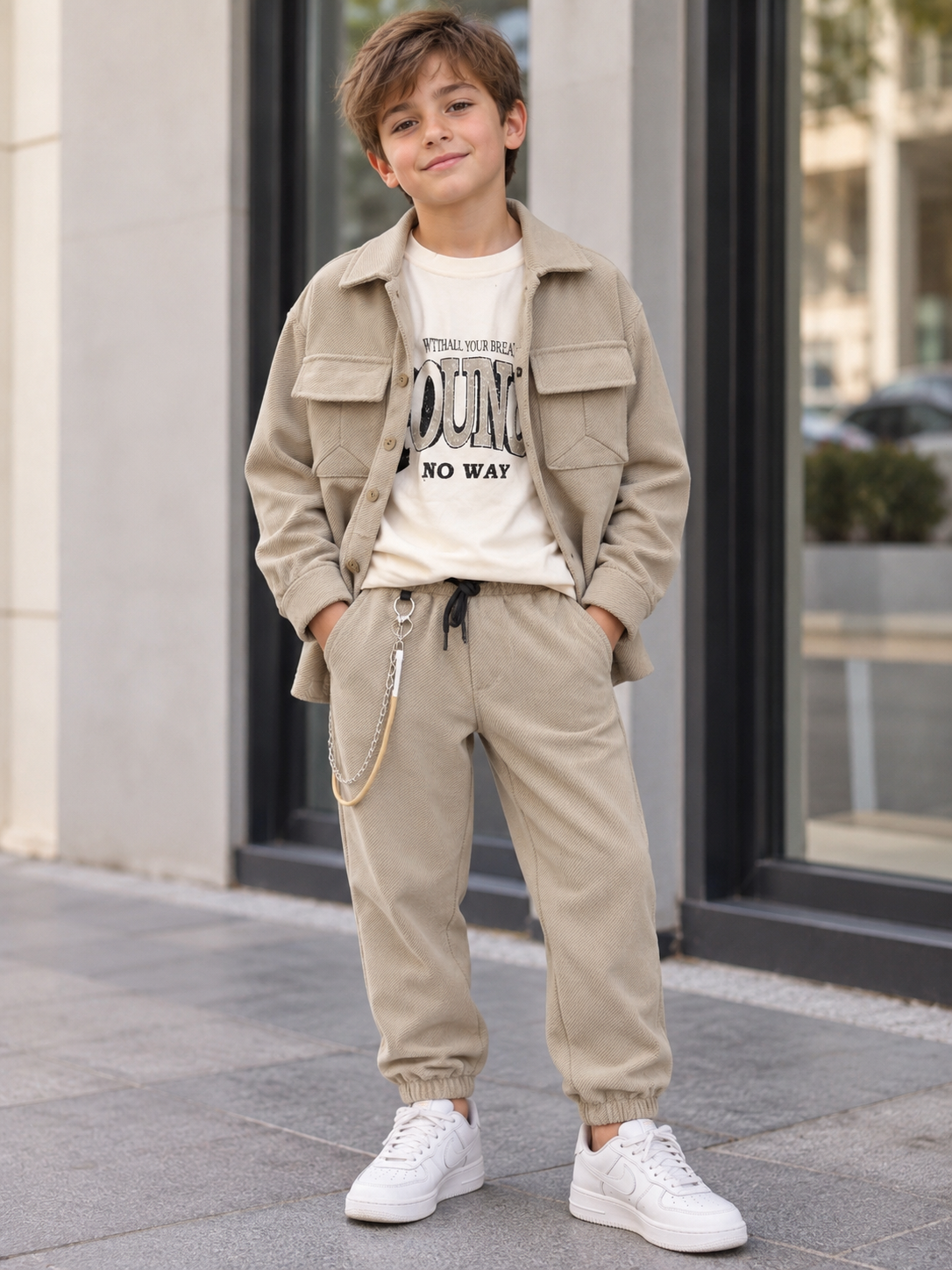 Conjunto sobre camisa