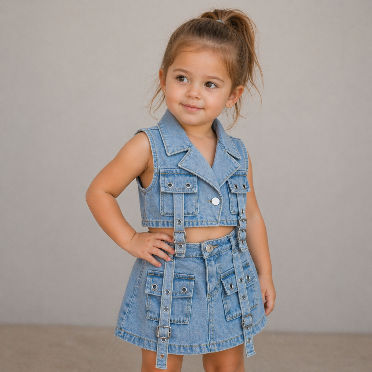 Conjunto jeans baby