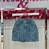 Falda Love pedrería