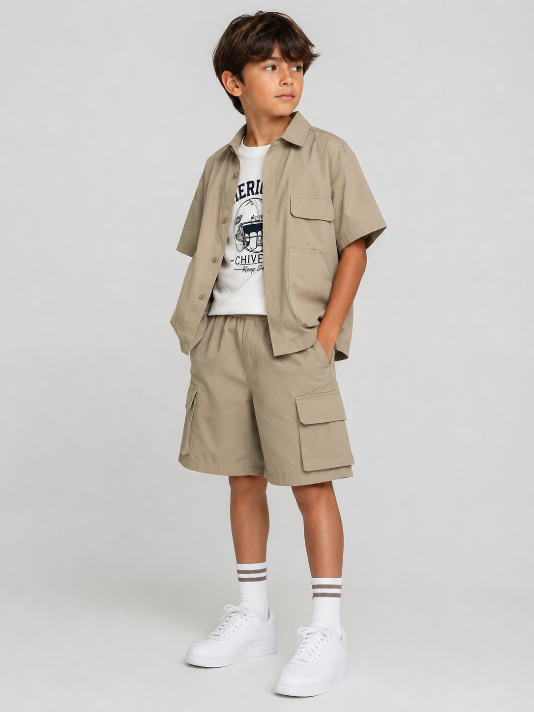 Conjunto sobre camisa