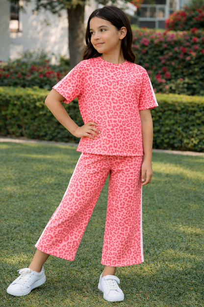 Conjunto Leopardo oversized