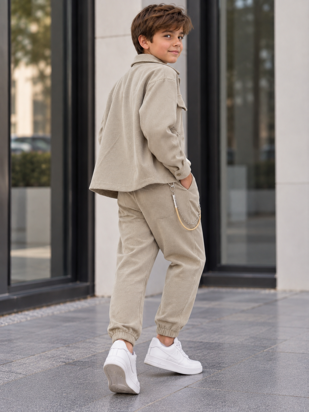 Conjunto sobre camisa