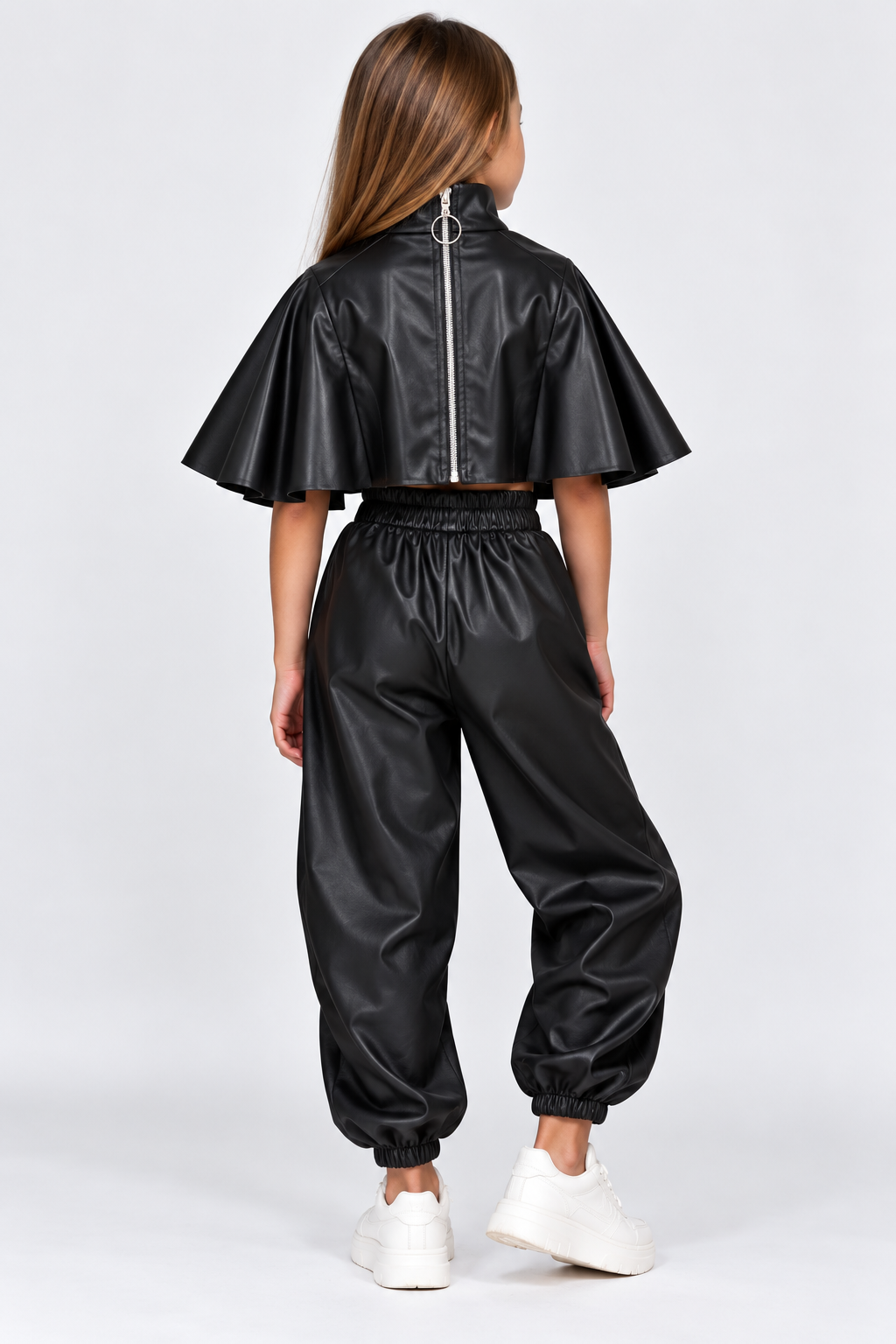 Conjunto capa poli piel