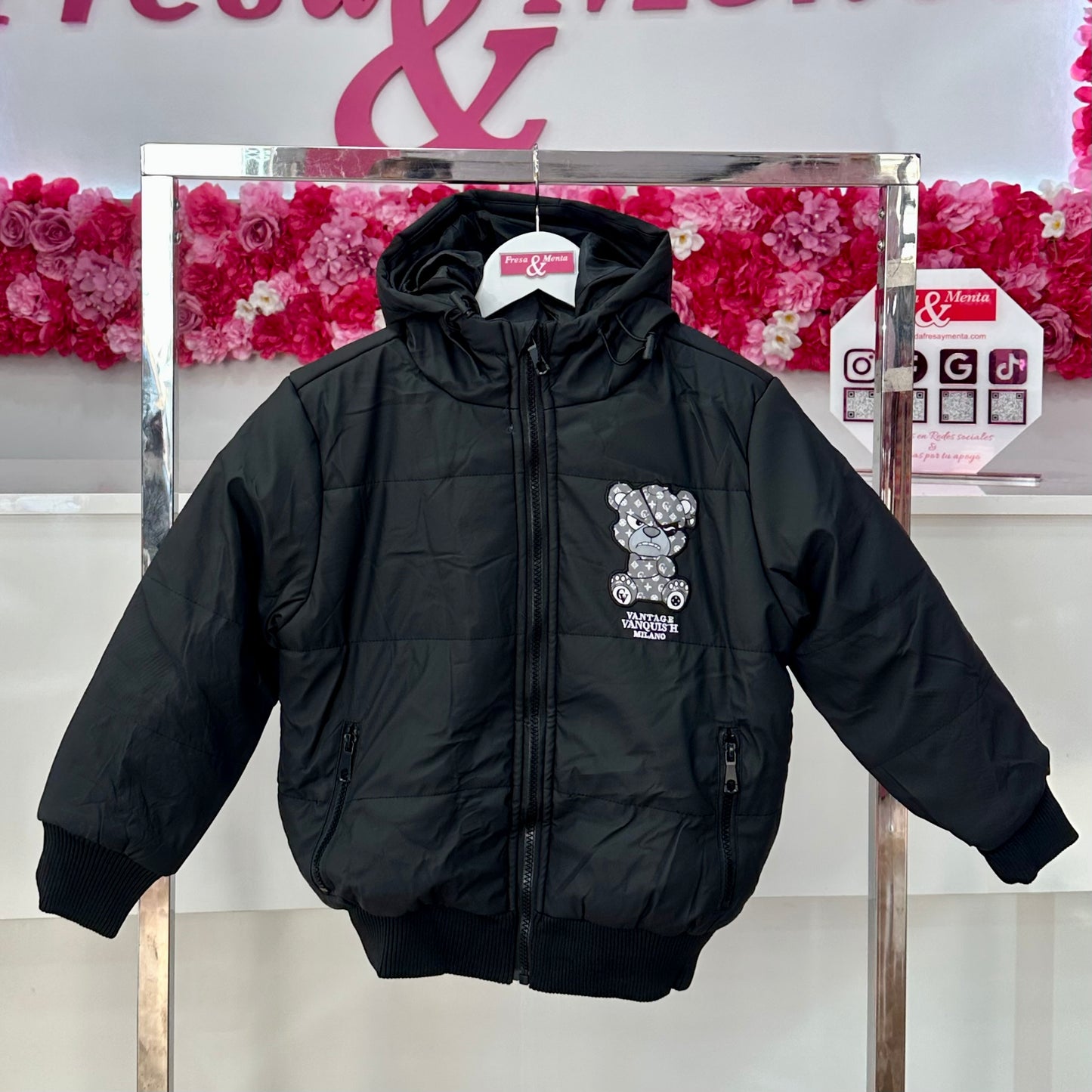 Chaqueta inspiración bomber Unisex