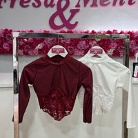 Básica corset encaje