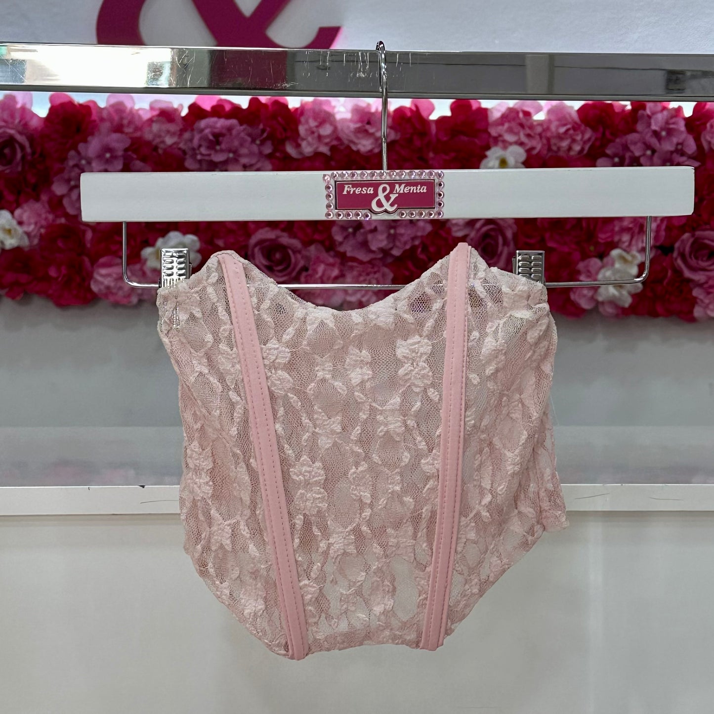 Corset encaje