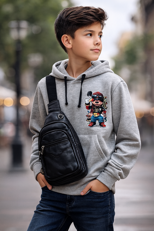 Mini Bandolera de Moda Unisex poli piel