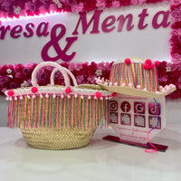 Set de cesta y sombrero