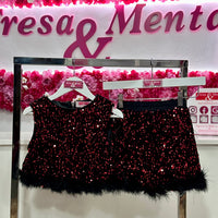 Conjunto lentejuelas