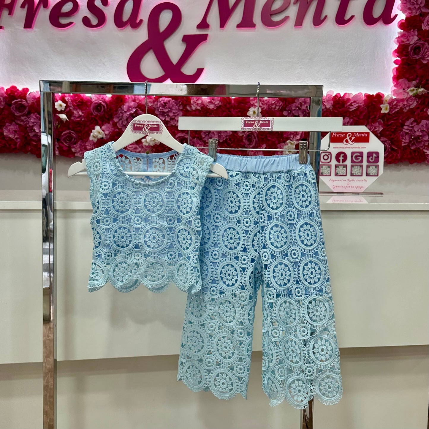Conjunto crochet  pantalón